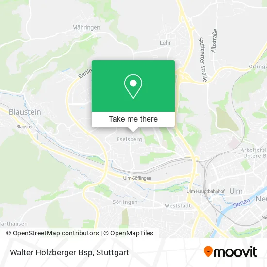 Карта Walter Holzberger Bsp