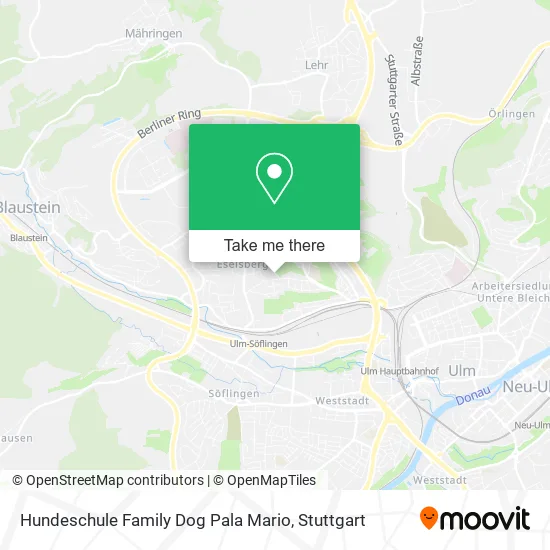 Карта Hundeschule Family Dog Pala Mario