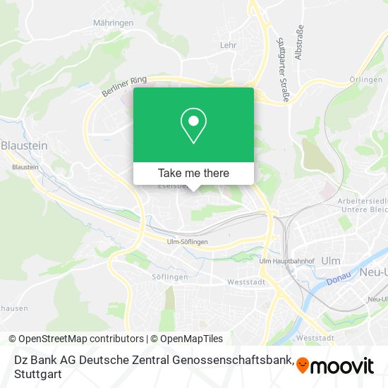 Карта Dz Bank AG Deutsche Zentral Genossenschaftsbank