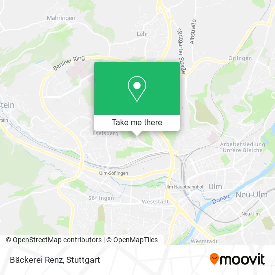 Карта Bäckerei Renz