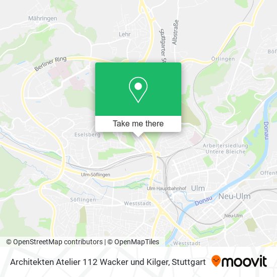 Карта Architekten Atelier 112 Wacker und Kilger