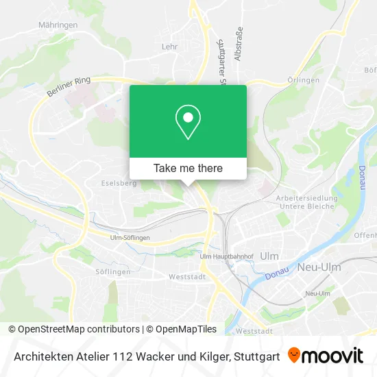 Карта Architekten Atelier 112 Wacker und Kilger