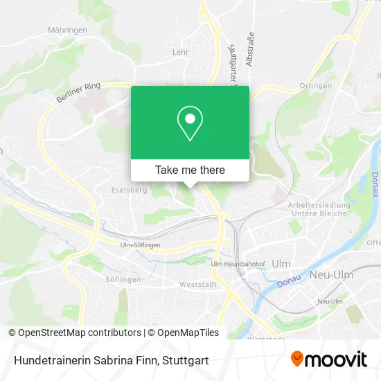 Карта Hundetrainerin Sabrina Finn