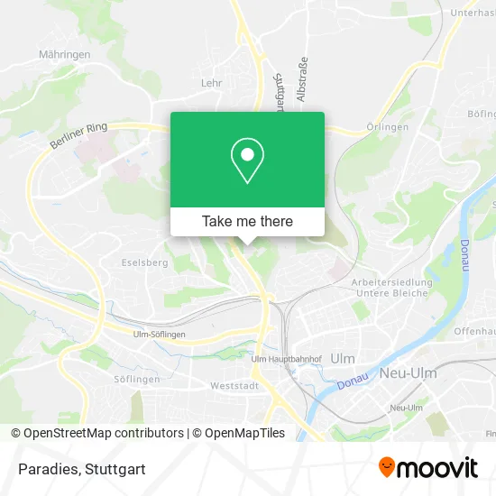 Карта Paradies