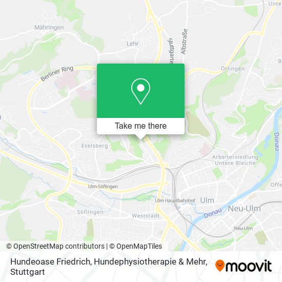 Hundeoase Friedrich, Hundephysiotherapie & Mehr map