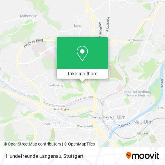 Карта Hundefreunde Langenau