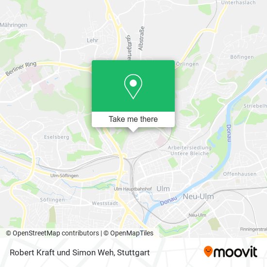 Robert Kraft und Simon Weh map