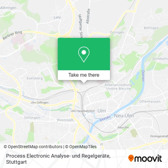 Process Electronic Analyse- und Regelgeräte map
