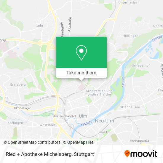 Карта Ried + Apotheke Michelsberg