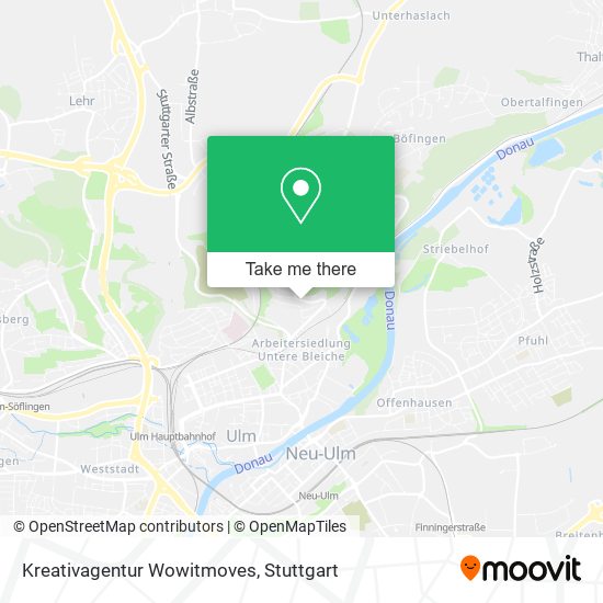 Kreativagentur Wowitmoves map