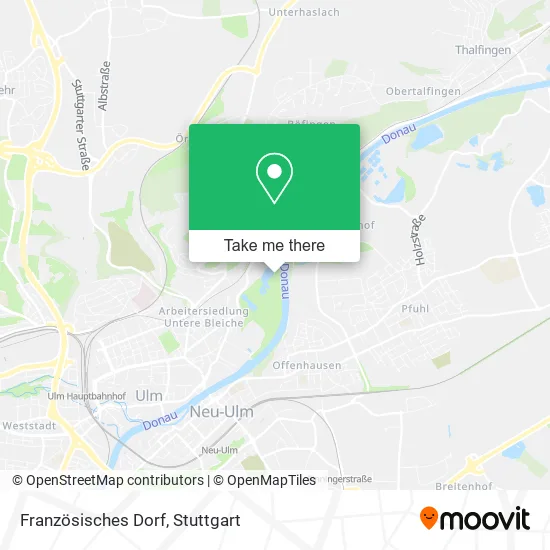 Карта Französisches Dorf