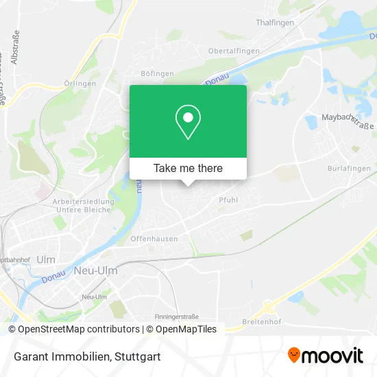 Карта Garant Immobilien