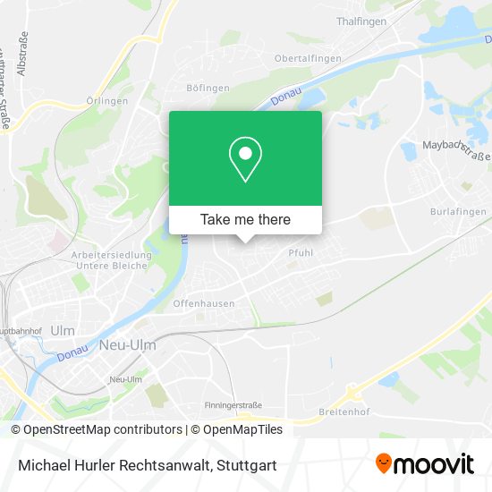 Michael Hurler Rechtsanwalt map