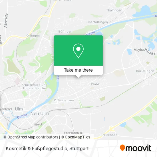 Карта Kosmetik & Fußpflegestudio