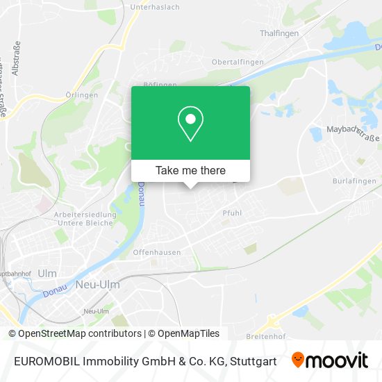 EUROMOBIL Immobility GmbH & Co. KG map