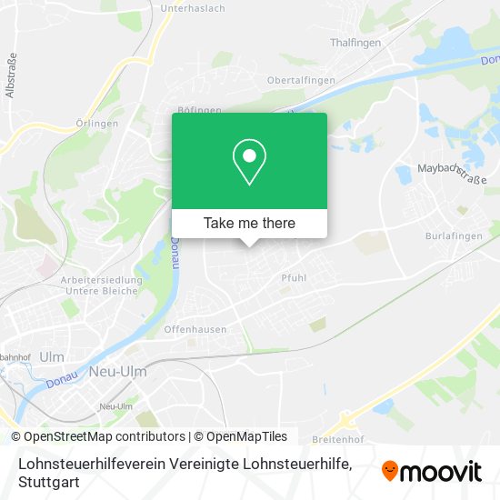 Lohnsteuerhilfeverein Vereinigte Lohnsteuerhilfe map