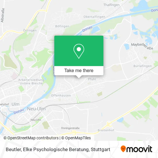Карта Beutler, Elke Psychologische Beratung