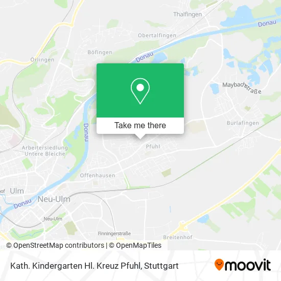 Карта Kath. Kindergarten Hl. Kreuz Pfuhl