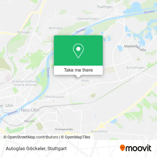 Карта Autoglas Göckeler