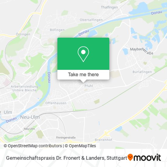 Gemeinschaftspraxis Dr. Fronert & Landers map