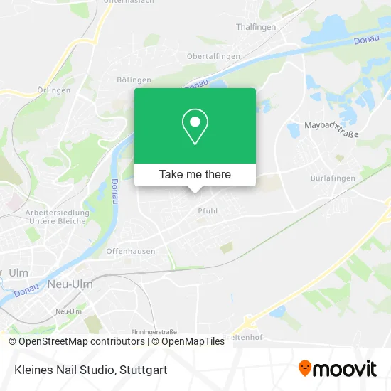 Карта Kleines Nail Studio