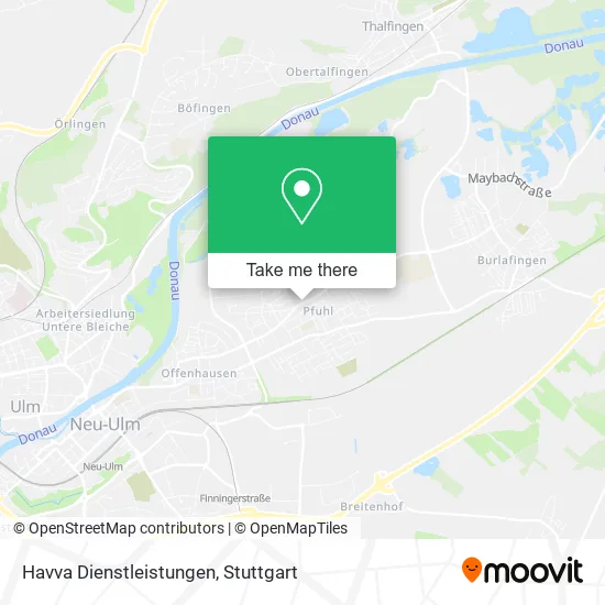 Карта Havva Dienstleistungen