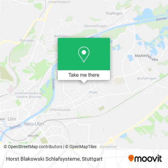 Horst Blakowski Schlafsysteme map