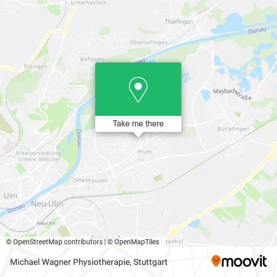 Карта Michael Wagner Physiotherapie