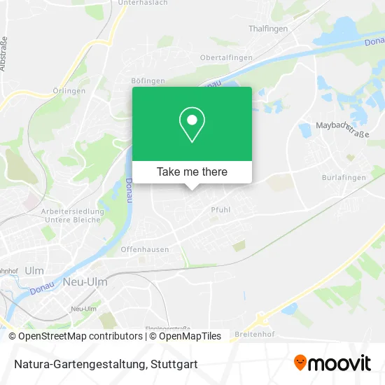 Карта Natura-Gartengestaltung