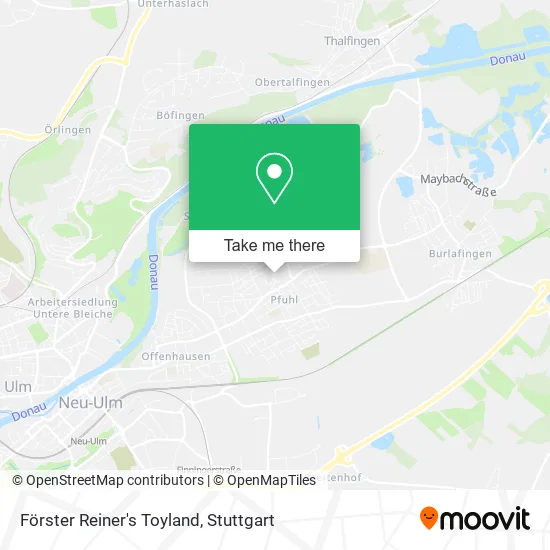 Карта Förster Reiner's Toyland