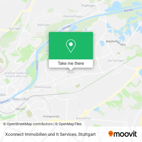 Карта Xconnect Immobilien und It Services