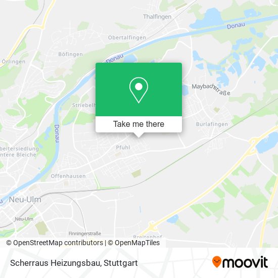 Scherraus Heizungsbau map