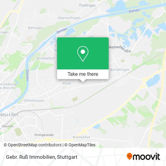 Gebr. Ruß Immobilien map