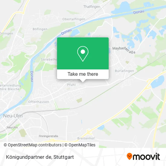 Карта Königundpartner de