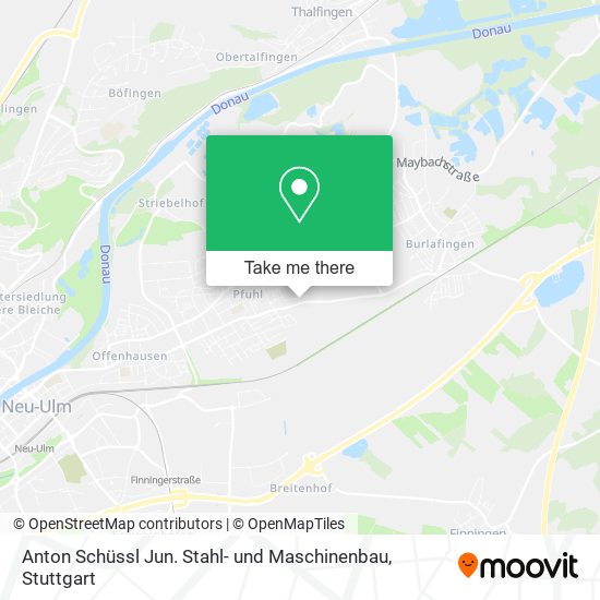 Anton Schüssl Jun. Stahl- und Maschinenbau map