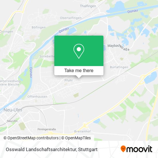 Osswald Landschaftsarchitektur map