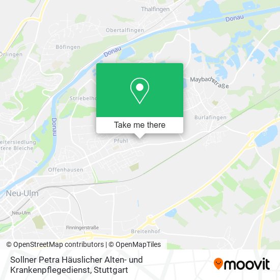 Sollner Petra Häuslicher Alten- und Krankenpflegedienst map