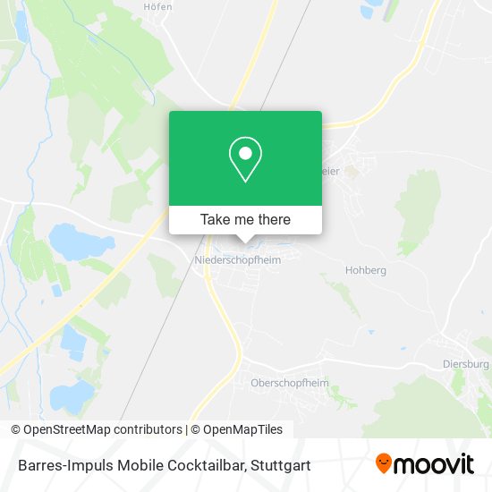 Карта Barres-Impuls Mobile Cocktailbar