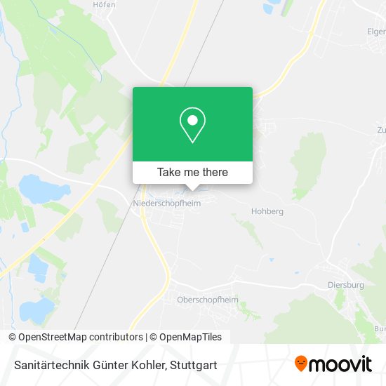 Sanitärtechnik Günter Kohler map