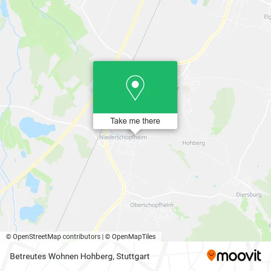 Карта Betreutes Wohnen Hohberg