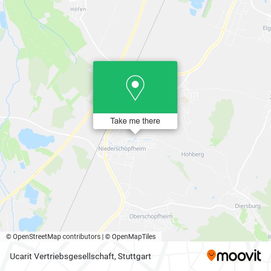 Ucarit Vertriebsgesellschaft map