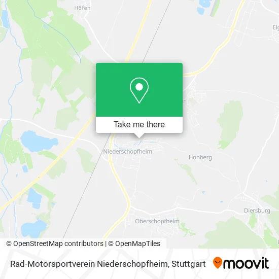 Карта Rad-Motorsportverein Niederschopfheim