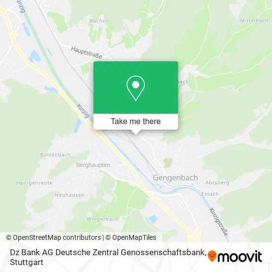 Карта Dz Bank AG Deutsche Zentral Genossenschaftsbank
