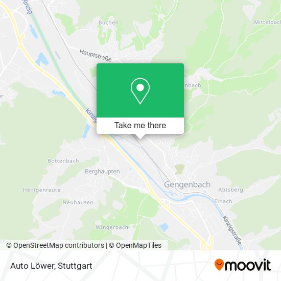 Auto Löwer map