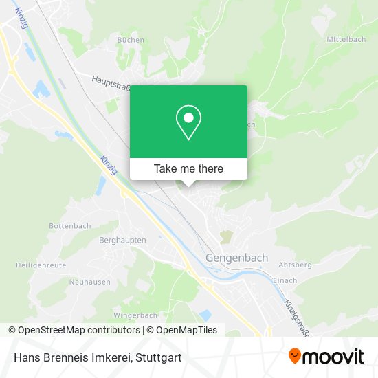 Hans Brenneis Imkerei map