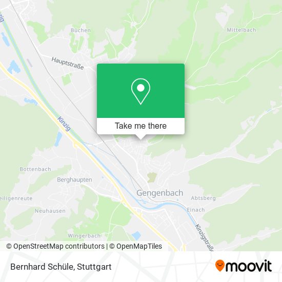 Bernhard Schüle map