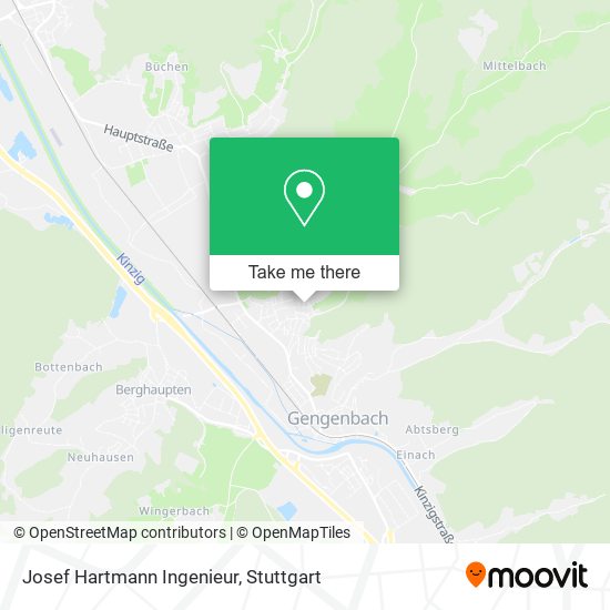 Josef Hartmann Ingenieur map