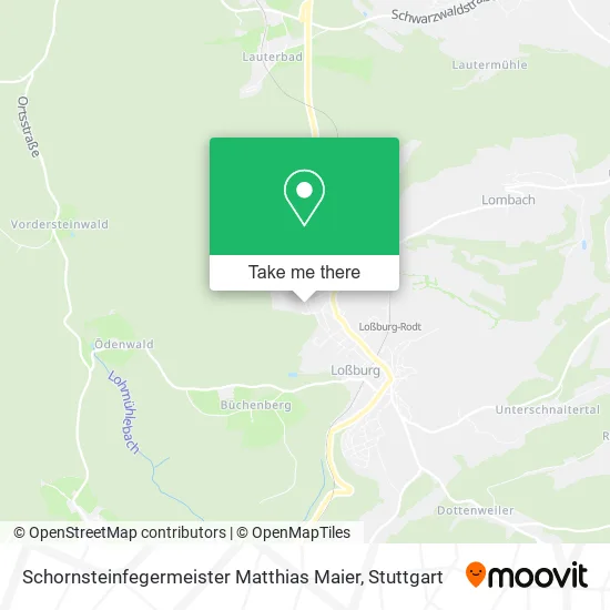 Карта Schornsteinfegermeister Matthias Maier