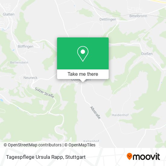 Tagespflege Ursula Rapp map