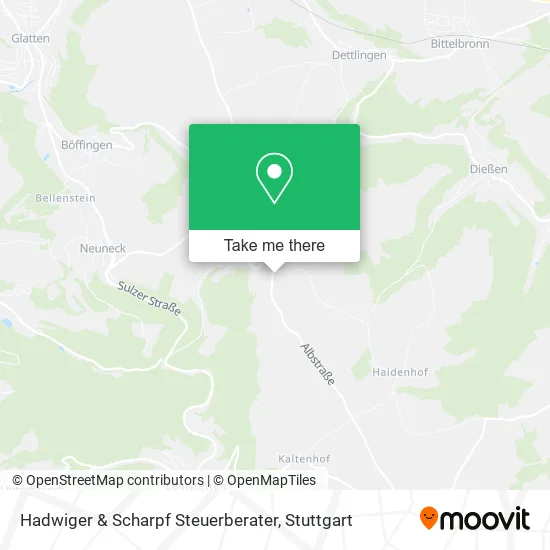 Карта Hadwiger & Scharpf Steuerberater